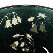 gjenstander Dekorativ glasslykt med bladdesign for stilig interiør, 8 cm, 4 stk.
