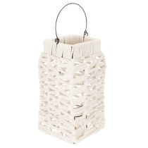 gjenstander Hengende lykt, sommerdekorasjon, makramé H35,5 cm B19 cm