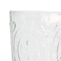 gjenstander Lyktglass lysglass telysholder glass Ø7,5cm H10cm