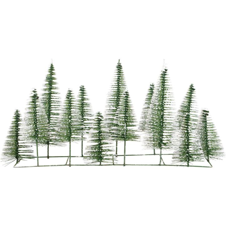 Vinter skogpynt vinterpynt bordpynt jul 46×15cm