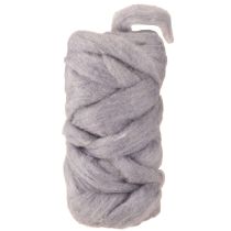 gjenstander Lys lilla ullbånd, 10 m, dekorativ ull til blomsterdekorasjon og håndverk