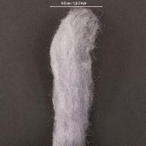 gjenstander Lys lilla ullbånd, 10 m, dekorativ ull til blomsterdekorasjon og håndverk