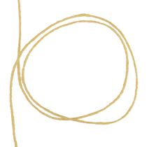 gjenstander Vektråd ullsnor filt snor ulltråd gul Ø3mm 100m