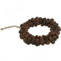 gjenstander Kjeglekrans or kjeglekrans dørkrans natur Ø20cm