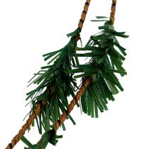Cedar krans mini grønn med wire 27m