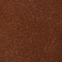 gjenstander Rustfarget kuleformet dekorativt element for rustikk hagedesign, 14 cm, 2 stk.