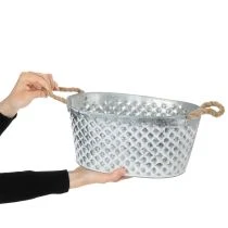 gjenstander Stor oval sinkskål, 31 cm x 20 cm, H15 cm