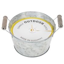 gjenstander Citronella utendørslys i bøtte: Stemningsfull belysning og insektmiddel, 15 cm