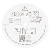 gjenstander Stearinlys i sinkbøtte for stemningsfull dekorasjon på terrasse og balkong 15 cm