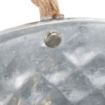 gjenstander Oval sinkskål 23 cm x 12 cm H10,5 cm