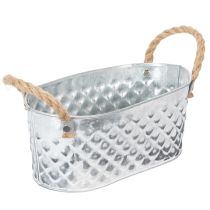 gjenstander Oval sinkskål 23 cm x 12 cm H10,5 cm