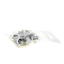 gjenstander Sylinder mini sølv 12 stk