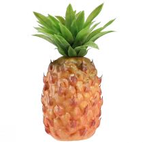 gjenstander Kunstig dekorativ ananas 26 cm – Utrolig realistisk kunstig frukt, dekorativ frukt til buffeer og utstillinger