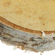 gjenstander Runde bjørkeskiver, naturlige, 10 stk – Dekorasjon og håndverk, Bryllup, Jul