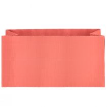 gjenstander Blomsterpose ekstra lang med folie lakserosa 24x12cm 6 stk