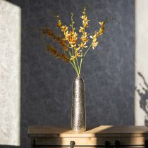 gjenstander Kunstig Cymbidium-orkidé som blomsterstilk for elegant dekorasjon, 95 cm, 2 stk.