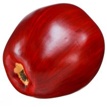 gjenstander Dekorativt rødt eple, dekorativ frukt, Ø8 cm H9,5 cm, Red Delicious, 4 stk.