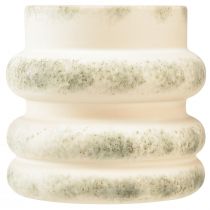 gjenstander Dekorativ plantekasse for tørre opplegg kremgrågrønn 16×16cm