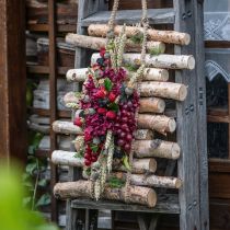 gjenstander Dekorative bjørkegreiner, naturlige bjørkegreiner, 30 cm, 6 stk