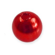 gjenstander Deco perler Ø10mm rød 115p
