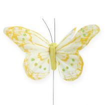 gjenstander Dekorative sommerfugler på en tråd 10cm 12stk