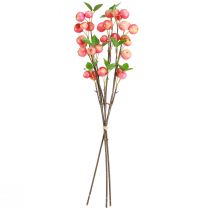 gjenstander Pyntegrener pryd eple gul/rød høst vinter L58cm 3 stk