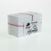 gjenstander Utskiftbare skilt / erstatningsskilt 80 x 48mm