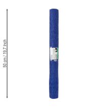 gjenstander Blomsterhandler kreppapir mørkeblått 50x250cm