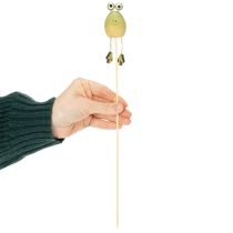 gjenstander Froskehagepiker til dekorasjon av blomsterpotter om våren eller sommeren, 34 cm, 6 stk.