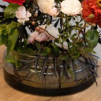 gjenstander Glassbolle flytende bolle dekorativ bolle glass Ø24cm H10cm