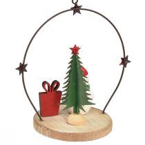 gjenstander Dekorativ oppheng Julenissen Snowman Star H13cm 2stk