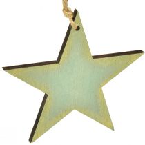 gjenstander Trestjerner for oppheng av vindusdekor myntgull 12/20/26cm sett med 3 stk