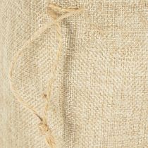 gjenstander Jutepose 20×10 cm H30 cm Gavepose