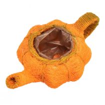 gjenstander Mugge til gresskarplanting, oransje/gulgrønn, Ø13 cm