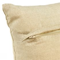 gjenstander Pyntepute med nisse pyntepute grønn beige 40×40cm