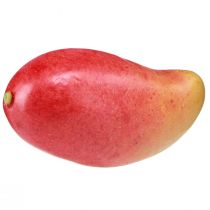 gjenstander Kunstig mango rød, gul realistisk matkopi 15 cm