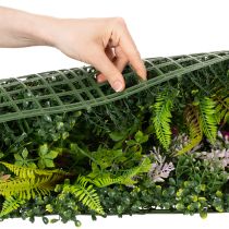gjenstander Kunstig plantevegg 100 x 55 cm vertikal grønnsak