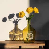 gjenstander Kunstig ranunkel som enkeltblomst for elegant og vedlikeholdsvennlig dekorasjon, 51 cm, 3 stk.