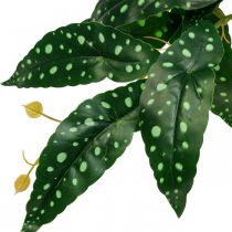 gjenstander Kunstig Begonia Kunstplante Grønn, Mørk Grønn 42×28cm