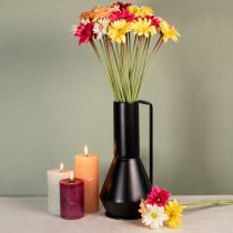 gjenstander Kunstig gerberablomstbukett for frisk og lettstelt dekorasjon 47 cm 32 stk