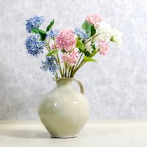 gjenstander Kunstig hortensiablomst for elegant, moderne interiørdesign, 80 cm, 2 stk.