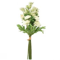 gjenstander Kunstig blomsterdekorasjonsbukett Jasmine Bellis 30 cm kunstig til borddekorasjon, holdbar vase