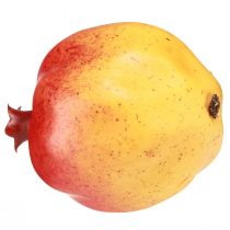 gjenstander Kunstig frukt granateple kunstig rød gul 9×11cm