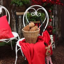 gjenstander Maritima kjegler krem-vanilje blandet 5-18 cm 25 stk