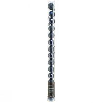 gjenstander Mini julekuler blå bruddsikker blanding Ø3cm 14 stk