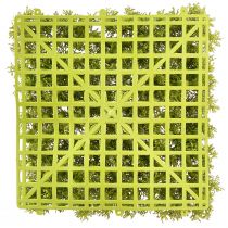 gjenstander Kunstig mose mosematte – perfekt for mosebilde lysegrønn 25×25cm