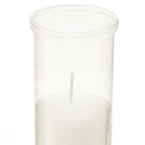 gjenstander Refill lys for gravlys hvit 84h H17cm 5 stk