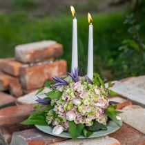 gjenstander Blomsterskumball liten grønn Ø12cm 5 stk