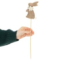 gjenstander Dekorativ påskeharefigur for vårdekorasjoner og sesongdetaljer, 42 cm, 8 deler