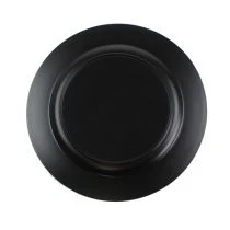 gjenstander Plasttallerken gull Ø17cm 10 stk